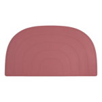 Suport din silicon pentru masă Kindsgut Rainbow, 48 x 25 cm, roz închis, Kindsgut