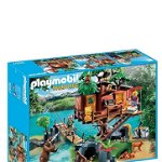 Set constructie Playmobil Wild Life Casa din copac 5557, 153 piese