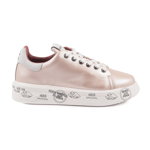 Pantofi sport femei Premiata Belle roz din piele 1691DP4536RO, Premiata