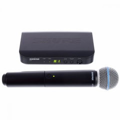 Microfon Shure, wireless BLX24-PG58, microfon dinamic PG58