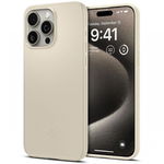 Spigen Husa Thin Fit iPhone 15 Pro Max Mute Beige