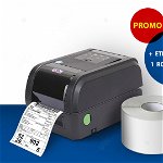 Pachet AWB tracking - Imprimanta etichete autocolante TSC TX300 + 1 Rola etichete termoadezive AWB A6 (105x148mm)