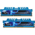 Memorie RipjawsX Blue 16GB DDR3 2400 MHz CL11 1.65v Dual Channel Kit, GSKILL