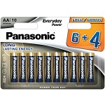 Baterie Everyday Power AA Pachet 10 (6+4 free), Panasonic