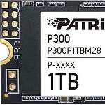 Solid State Drive SSD Patriot P300, 1TB, NVMe, M.2 2280, PCI-E x4, Patriot