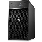 Sistem desktop Dell Precision 3240 CFF Intel Core i9-10900 32GB DDR4 512GB SSD nVidia Quadro RTX 3000 6GB Windows 10 Pro 3Yr BOS Black