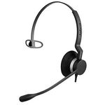 Jabra Biz 2300 QD Siemens Căști Prin cablu Bandă de fixare pe cap Birou/Call center Negru