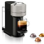 Pachet espressor Nespresso by Krups XN911B10 Vertuo Next Light, 1500W, 1.1L, Gri + Aparat de spumare lapte Aeroccino, Negru