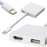 Cablu adaptor multiport Xiaomi MI USB Type-C pentru HDMI 4K