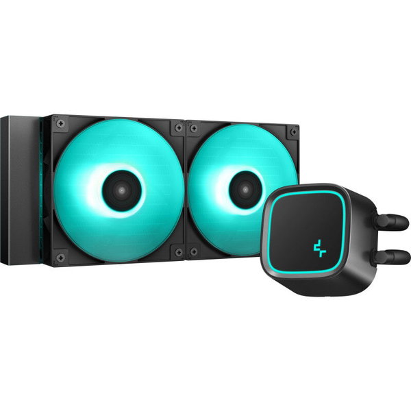 Cooler DeepCool LE500 MARRS, 240mm, cu lichid, skt. Intel/ AMD, iluminare verde