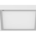 Panou LED etans pentru camere curate 35.3W 620x620mm Luxiona RUBIN CLEAN LED 6600 montaj aparent IP65, Luxiona