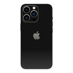 Set Folii Skin Acoperire 360 Compatibile cu Apple iPhone 13 Pro Max - ApcGsm Wraps Skin Color Black Matt
