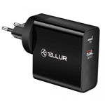 Incarcator priza Tellur Dual-Port 48W, TELLUR