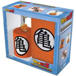 Set Cadou Dragon Ball - Cana 320 ml + Breloc + Notebook Kame Symbol
