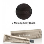 Vopsea permanenta profesionala - 7 Metalic Grey Black - Evolution of the Color Cube - Alfaparf Milano - 60 ml