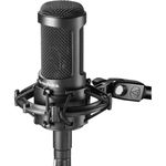 Microfon Cu Condensator Cu Fir 136dB 20Hz 412g Negru, Audio Technica