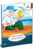 Colorez povestea: Pestisorul de aur