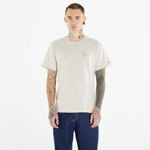 Tommy Jeans Relaxed Badge Short Sleeve Tee Beige, Tommy Hilfiger