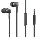 Casti Stereo TCL MTRO100BK, In-Ear, Jack 3.5mm, Microfon (Negru)