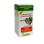 Coenzima Q10 in ulei de catina Forte Plus 60mg, 40 capsule, Hofigal, HOFIGAL