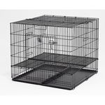 Cusca Puppy Play Pen 236 Negru, 91 x 91 x 76 cm