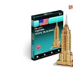 Puzzle 3D Cubic Fun - New-York : Empire State Building, 24 piese (Cubic-Fun-S3003H), Cubic Fun