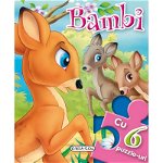 Bambi - Povești cu puzzle - Hardcover - *** - Girasol, 
