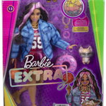 Papusa Barbie Extra Style - Jacheta Sport