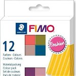 Staedtler Fimo Soft 12x25g Culori pastel, Staedtler