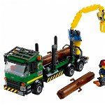 Set de constructie LEGO City - Logging Truck 60059