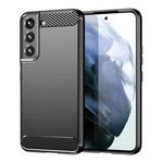 Hurtel Carbon Case etui Samsung Galaxy S23+ elastyczny silikonowy karbonowy pokrowiec czarne, Hurtel