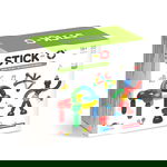Joc cu magneti Stick-O Set de baza cu 20 piese