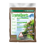 Nisip pentru acvariu Dennerle Crystal Quartz Gravel Maro Inchis 10 kg