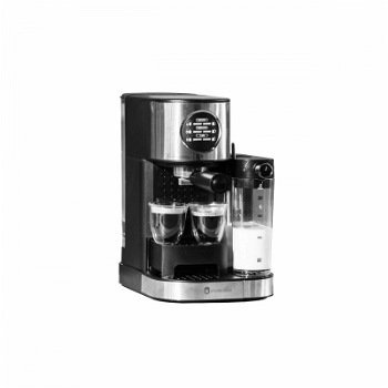 Espressor manual Studio Casa Barista Latte, 1.2 litri, 15 bar, Sistem cappuccino, 1470 W, Inox
