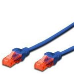 DIGITUS DK-1612-005/BL DIGITUS Premium CAT 6 UTP patch cable, Length 0,5m, Color black