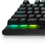 Tastatura cu fir, Dell, Alienware, AW420K, USB, cu iluminare RGB, Negru, Dell