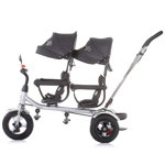 Tricicleta premium gemeni Chipolino 2Play Asphalt