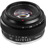 Obiectiv manual TTArtisan Full Frame 50mm F2 negru pentru Sony E-mount, TTArtisan