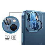 Folie sticla camera foto HOFI Cam Pro compatibila cu iPhone 13 / iPhone 13 Mini Clear, Glass Pro