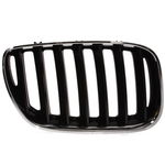 Grila radiator stanga, compatibil BMW X5 E53 2000-2003, crom/negru