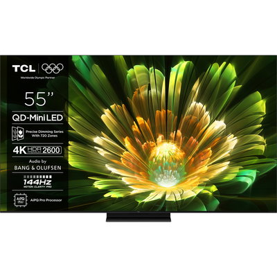 Televizor TCL P79K 55P79K TV 139.7 cm (55") 4K Ultra HD Smart TV Wi-Fi Metallic 430 cd/m²
