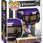 Figurina - Pop! Football - Vikings - Justin Jefferson, Mov, 9 cm