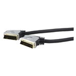 Cablu profesional Scart HQ, 21 pini, 10 m