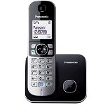 Telefon DECT negru, KX-TG6811FXB, Panasonic