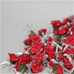 Cocarde trandafir rosu XL