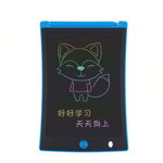 Tableta grafica pentru scris si desenat cu Stylus display LCD multicolor 8.5 inch protectie ochi rezistenta la apa si socuri albastru, krasscom