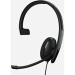 Casti, Sennheiser / EPOS, 1.8 m, Negru