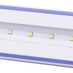 Lampa LED cu senzor de miscare, Grundig, 56518, Plastic, 7 x 30 cm, Alb, Grundig