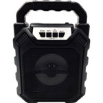 Boxa portabila Media-Tech PLAYBOX SHAKE BT, Bluetooth, Radio FM, MP3, USB, MicroSD, RMS 5W, Negru