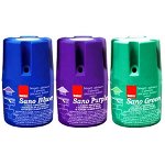 Pachet Sano Odorizant solid pentru rezervorul toaletei Blue + Purple + Green, 3x150gr